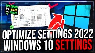 How to Optimize Windows 10 For GAMING amp Performance in 2024 The Ultimate GUIDE Updated [upl. by Mary]