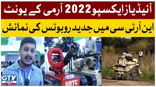 Exhibition Of Advanced Robots At NRTC An Army Unit At The Expo Centre  Ideas Expo 2022  GTV News [upl. by Dnomsed822]