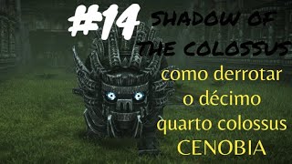 SHADOW OF THE COLOSSUS tutorial como derrotar o décimo quarto colossus CENOBIA 14 [upl. by Oran776]