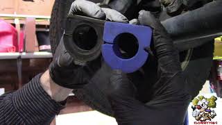 What A Bad Sway Bar Bushing Sounds Like amp How To Replace [upl. by Amsirahc371]