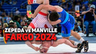 4 Daniel Zepeda Takes Out 3 Pierson Manville In The Fargo Semifinals [upl. by Lletnom]