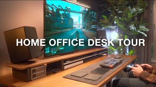 The ULTIMATE Productivity amp Gaming Desk Setup  2023 Home Office Tour [upl. by Pandich]