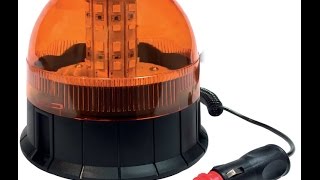 MODIFICAR ROTATIVO EMERGENCIAS DE HALOGENO A LED COMO SE HACE [upl. by Neral]