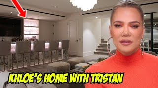 Khloe Kardashian REVEALS Her New Home With Tristan Thompson [upl. by Gillian]