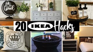 Absolute TOP 20 Best DIY IKEA HACKS Thatll Blow Your Mind [upl. by Umont784]