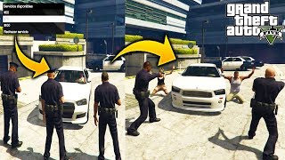 ¿Que pasa si un Policia Nos Sorprende con Una Chica GTA 5 [upl. by Fagen]