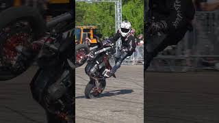 Motard Supermoto Stunts [upl. by Tessa323]