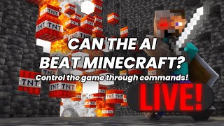 Streamer vs Viewer  Help or Hurt an AI in Minecraft [upl. by Neelie]