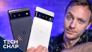 Pixel 6 vs Pixel 6 Pro Unboxing amp Impressions  What You Should Know [upl. by Bartel]