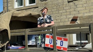 Gracie Fields ‘Sally’  Natasha Harper Live  Haworth 1940s Weekend [upl. by Fabria]