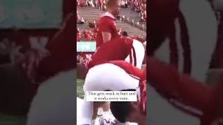 The Nebraska cheerleaders did the smartest stretch shorts nebraska cheerleader [upl. by Anhej]