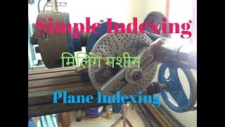 SIMPLE INDEXING मिलिंग मशीन IN हिंदी [upl. by Aner]