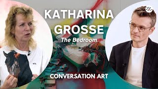 KATHARINA GROSSE  The Bedroom  Conversationsart [upl. by Annaoi]