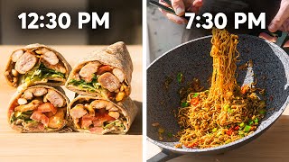 24 Hours of Healthy Student Cooking Cheap and Realistic [upl. by Tj]