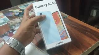 SAMSUNG A04e Unboxing amp Setup  Free Smartphone Yojana samsunggalaxy trendingshorts trendingvideo [upl. by Nyrtak]