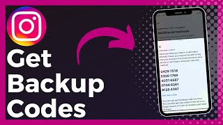 How To Get Backup Codes On Instagram Update [upl. by Yartnoed]