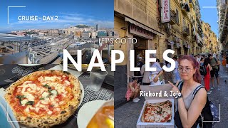 Europe Trip 2024  Cruise Day 2  Naples  Neapolitan pizza Espresso bar Piazza del Plebiscito [upl. by Odnamla870]