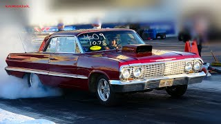 Cars of The 60s Drag Racing Nostalgia Super Stock [upl. by Euphemiah]