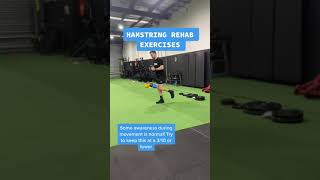 Early stage hamstring rehab exercises hamstrings sportsinjury hamstringexercise rehab sports [upl. by Hakan]