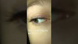 My eye roll eyes makeup edit comedy doll [upl. by Woermer]