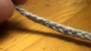 DIY Braided Kudlik wick made from tshirt [upl. by Chouest512]