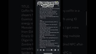 Arcane Legends Halloween Scavenger Hunt guide  arcanelegends [upl. by Ranique]