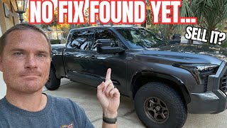 Issues Continue With My 3rd Gen Toyota Tundra [upl. by Nwahshar]