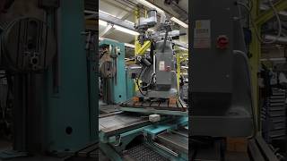 Bridgeport milling machine on table of TOS w100a HBM asmr machine bridgeport millingmachine [upl. by Winwaloe219]