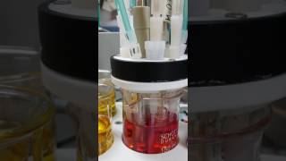 Titration Zn with EDTA Xylenolorange indicator [upl. by Nevin497]