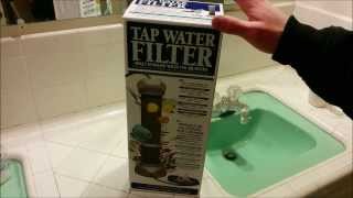 API water filter review overview and first time use [upl. by Noremmac820]