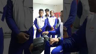 safety riding jurnalis kabarpas ke honda riding trainer di mpm distributor honda sedati [upl. by Ecirtnahs490]