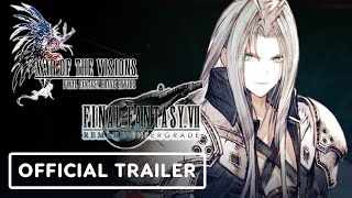 War of the Visions Final Fantasy Brave Exvius x FF7 Remake Intergrade  Official Crossover Trailer [upl. by Ineslta411]