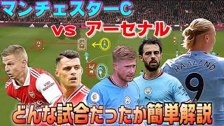 アーセナルvsマンチェスターシティ20222023シーズン。 [upl. by Henriha]