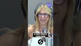 🤔 ¿Cuál fue el PRIMER TRABAJO de CLAUDIA FONTÁN 🤔 shorts [upl. by Eugnimod]