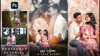 PreWedding Photo Editing Dual Exposure in photoshop 2024 [upl. by Seaman733]