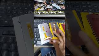 Original vs fake display folder combo kaise pata kare vivo folder shorts viral shortvideo [upl. by Ellynad]