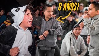 NIÑOS HUMILLANDO A SUS RIVALES EN BATALLAS DE RAP [upl. by Kayle]