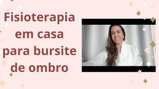 BURSITE no OMBRO FISIOTERAPIA TÉCNICA DESCOMPRESSIVA SUBACROMIAL TERAPIA MANUAL  Dr Robson Sitta [upl. by Lyford]