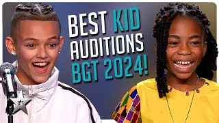 Britains Got Talent 2024  BEST Kid Auditions [upl. by Ecineg]