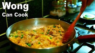 How to cook Chicken Fried Rice  Wong Can Cook [upl. by Aleirbag804]