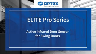 Elite Pro Series Active Infrared Door Sensor for Swing Doors [upl. by Wivinia]