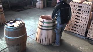 Cognaccom Cognac amp Wine Barrel Making at Tonnellerie Sansaud Cooperage Near Cognac France [upl. by Edmee175]