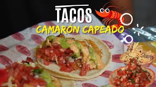 Recomendación I Los famosos tacos de camarón capeado de Mazatlán 🌮🦐 [upl. by Leuneb58]