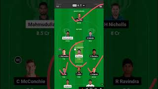 BAN vs NZ Dream11 Prediction Fantasy Cricket Team amp Tips [upl. by Raleigh693]