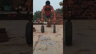 Naver give up 💪 challenge 20sec power short fitness youtubeshorts [upl. by Annabell324]