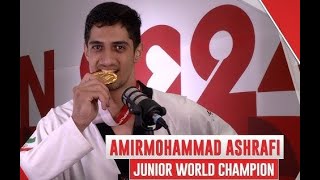 ASHRAFI Amirmohammad IRIgold medalist at 78 kgHighlightsWorld Junior Taekwondo Championship [upl. by Aelaza269]