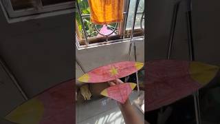 Diều sáo đuôi cá cờ đỏ sao vàng số 1 Việt Namvietnamkite kite xuhuong youtubeshorts layangan [upl. by Sidwell]