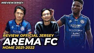 REVIEW OFFICIAL JERSEY AREMA FC 20212022 reviewjersey [upl. by Airahcaz]