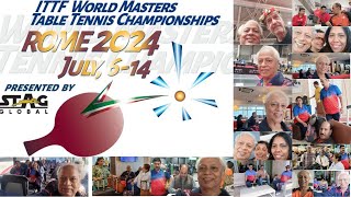 World Masters Table Tennis Rome p [upl. by Asor]