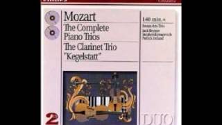 Mozart  Trio quotKegelstattquot for clarinet piano and viola in E flat K 498  Andante [upl. by Atews]